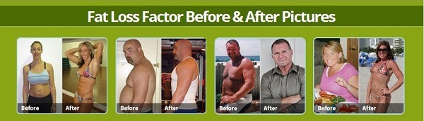 Fat Loss Factor Before and After